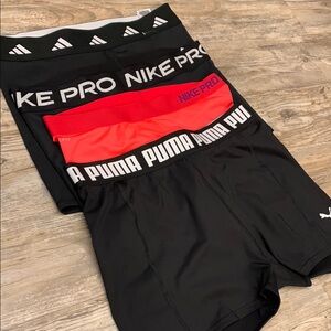 Nike/Adidas/Puma Shorts Bundle